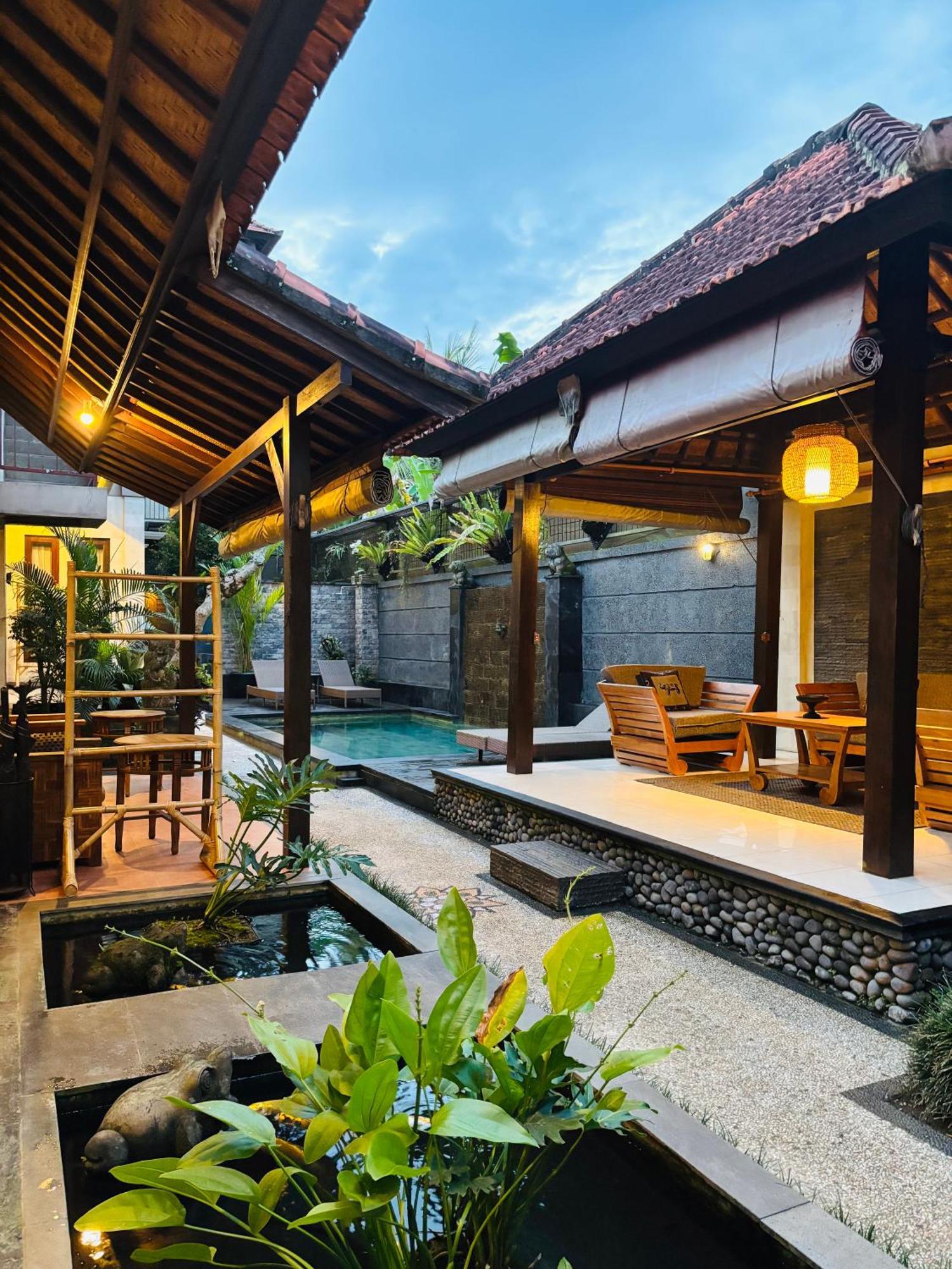 Uma Padi Villa Ubud Buitenkant foto