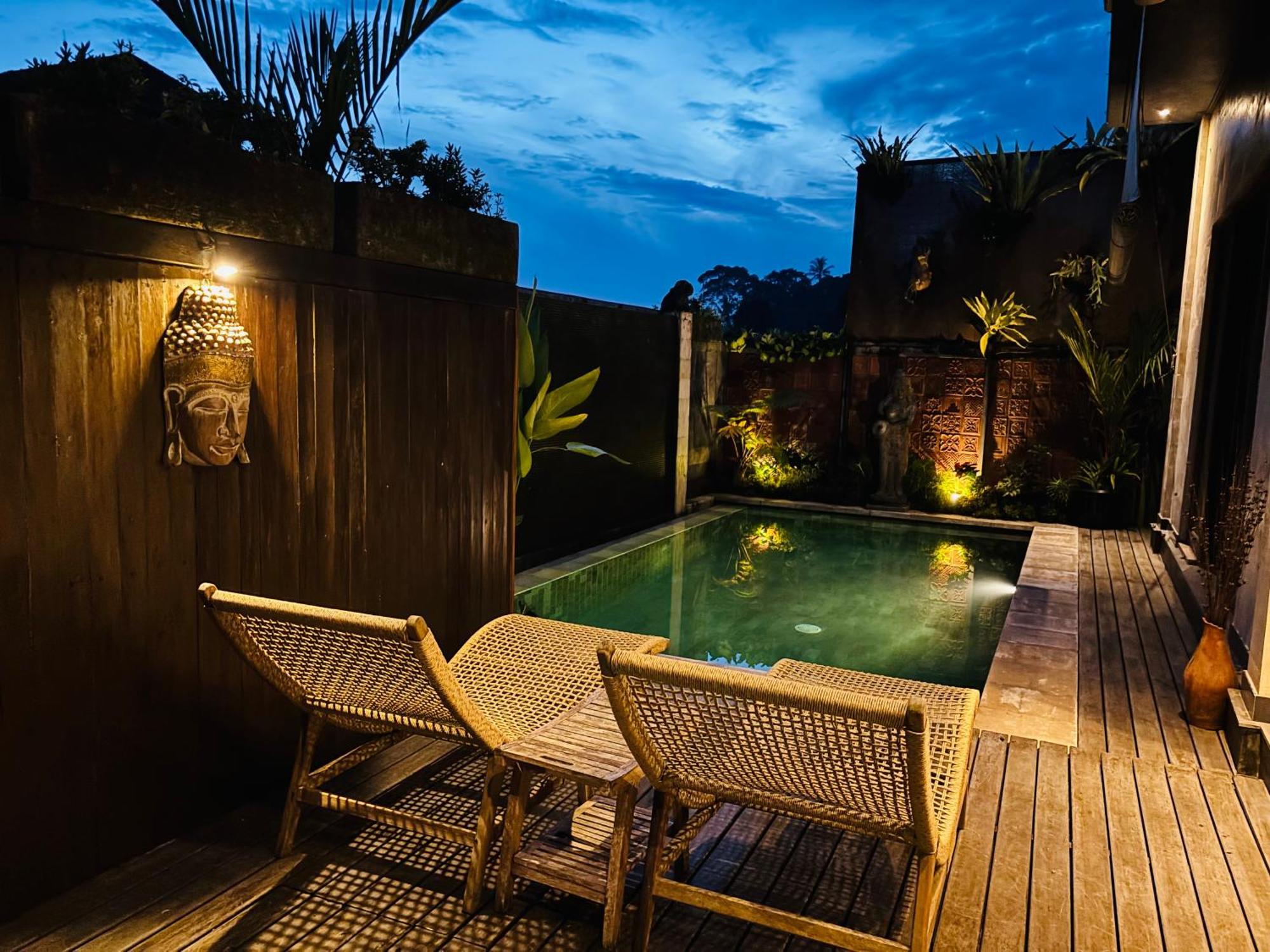 Uma Padi Villa Ubud Buitenkant foto